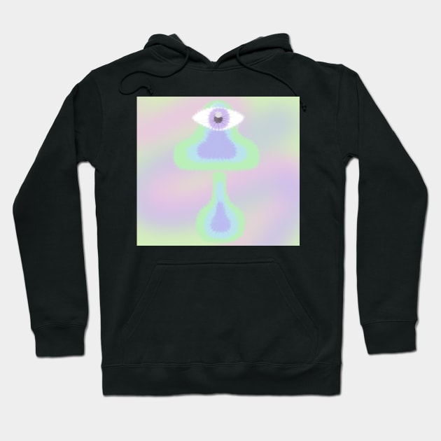 All- Seeing Mushroom Hoodie by sofjac